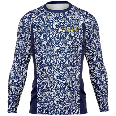 Chokefish™ Long Sleeve Rashguard Maori Men's Shirt-011